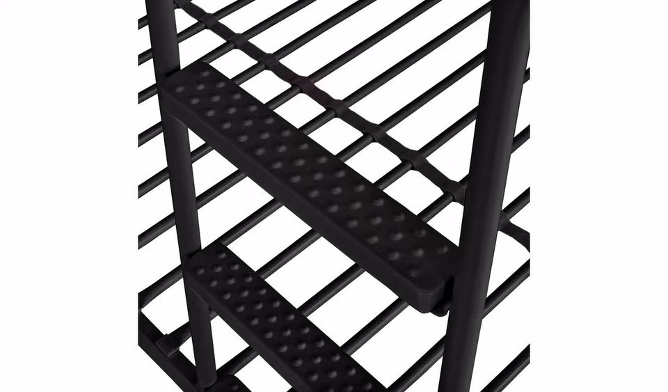 Mason Metal Bunk Bed Frame - Black